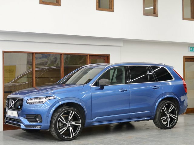 Volvo XC90 T6 R-design Suv YJ65OUG Blue #3