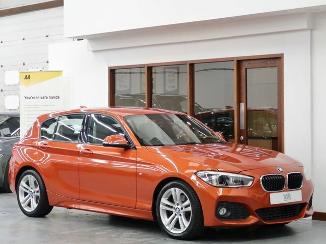 BMW 1 Series 118I M Sport Hatchback Orange