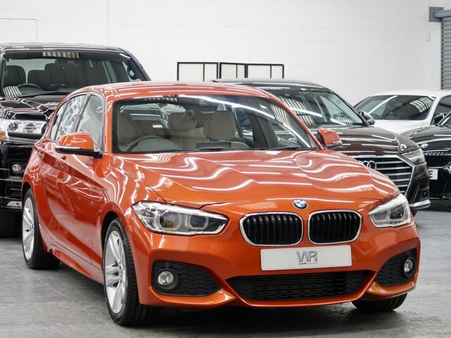 BMW 1 Series 118I M Sport Hatchback YC15BJP Orange #5