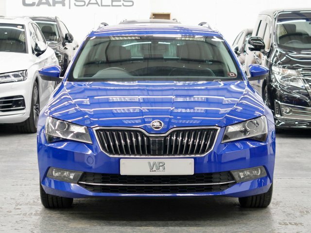 Skoda Superb Tdi Se L Executive Blue #2