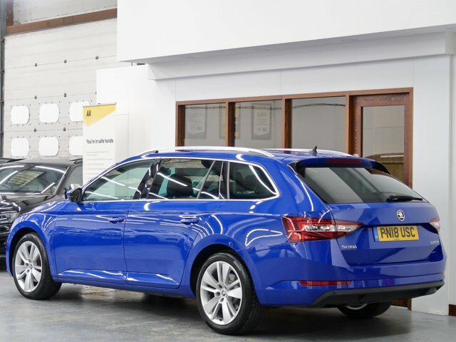 Skoda Superb Tdi Se L Executive Blue #4