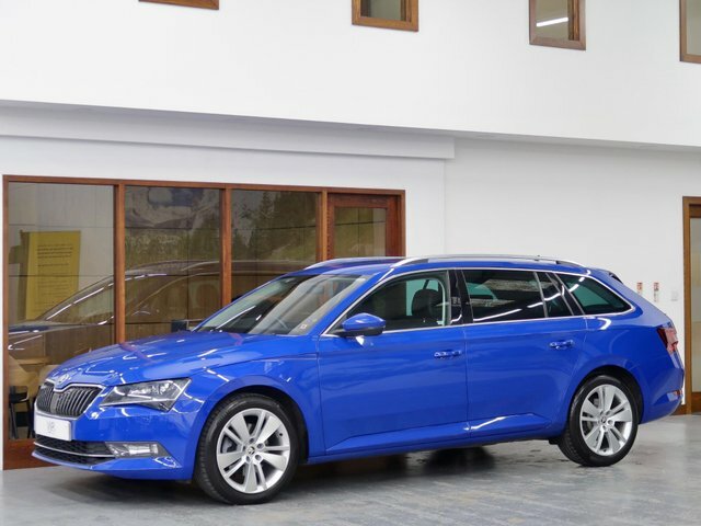 Skoda Superb Tdi Se L Executive Blue #3