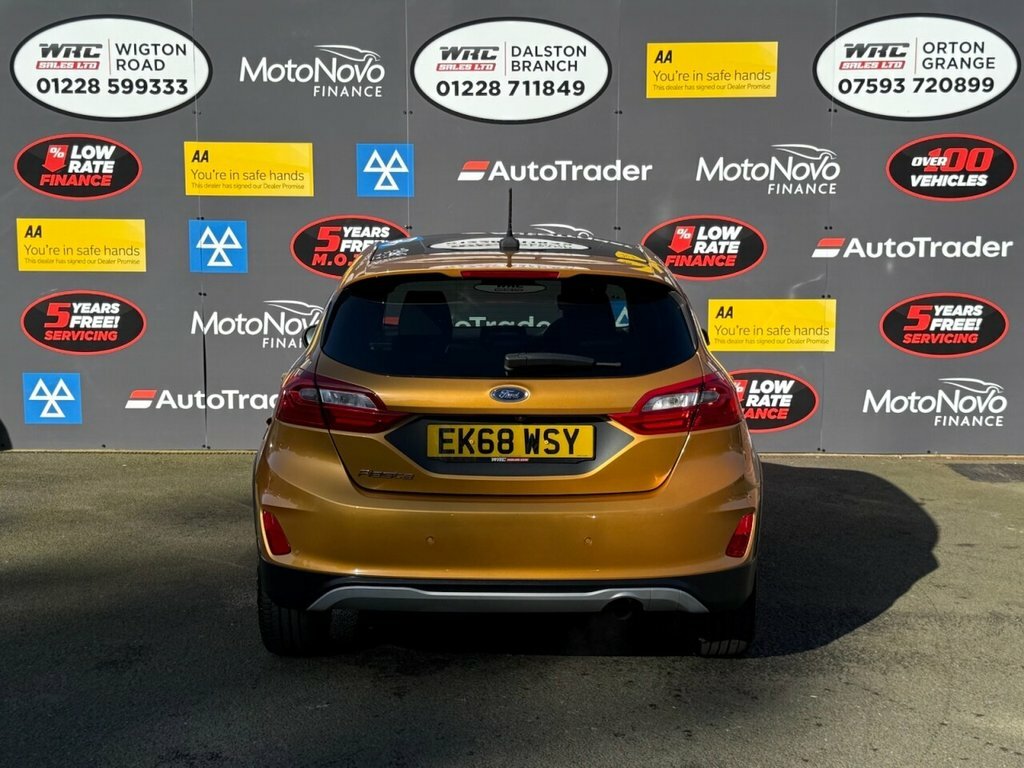 Ford Fiesta 1L Active X EK68WSY Yellow #5