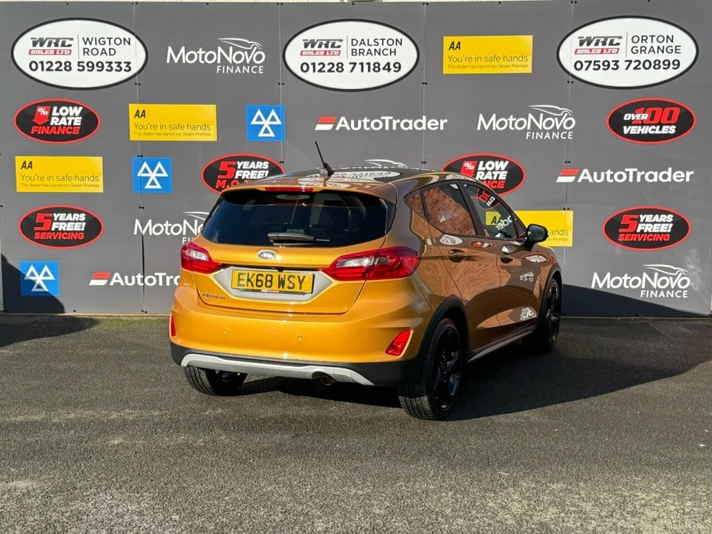 Ford Fiesta 1L Active X EK68WSY Yellow #4