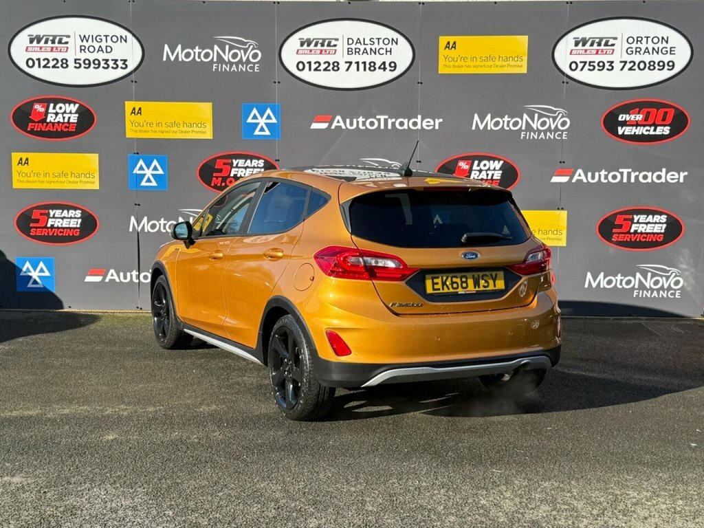 Ford Fiesta 1L Active X EK68WSY Yellow #2