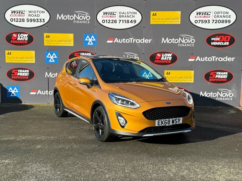 Ford Fiesta 1L Active X EK68WSY Yellow #3