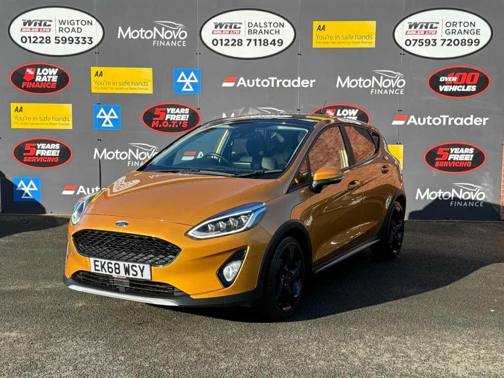 Ford Fiesta 1L Active X Yellow