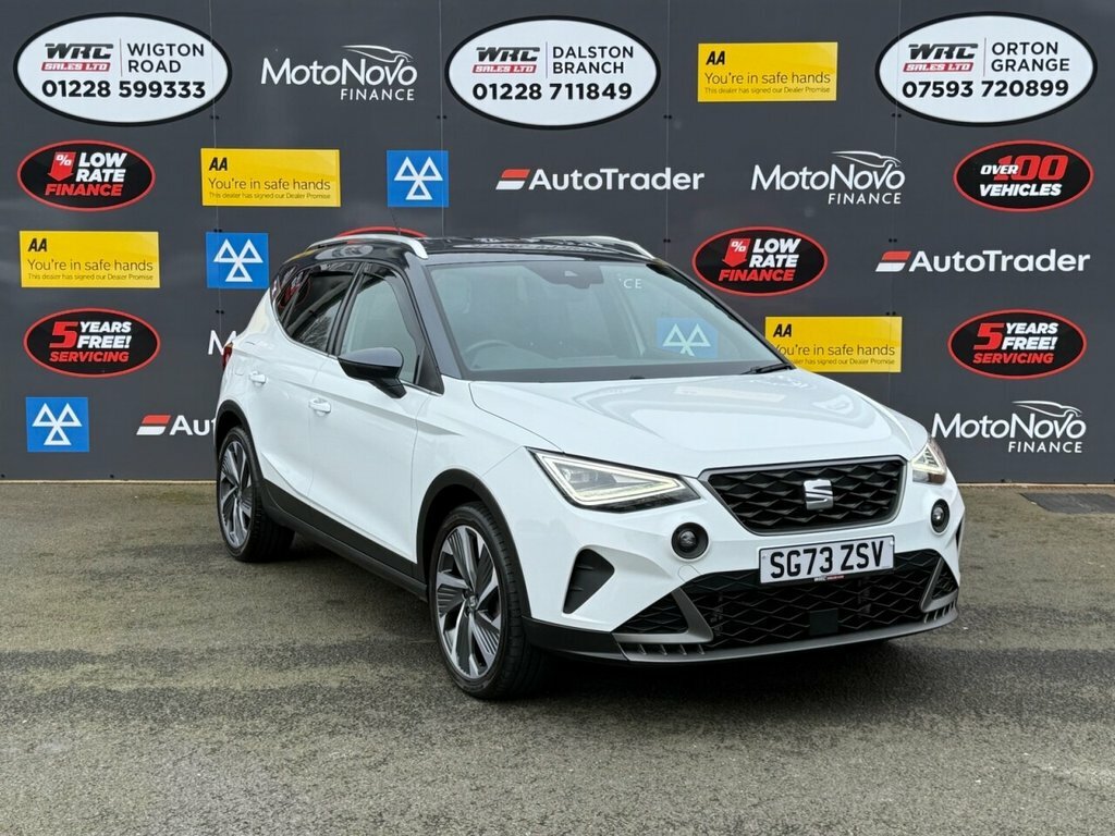 Seat Arona 1L Fr Sport SG73ZSV White #4