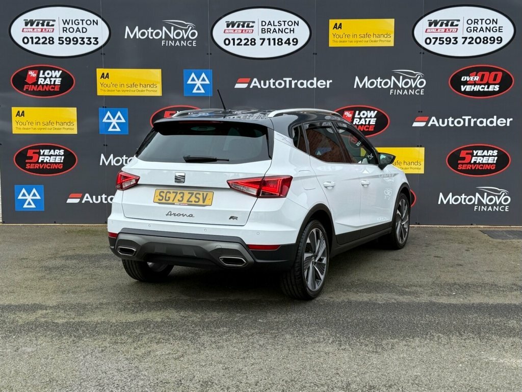 Seat Arona 1L Fr Sport SG73ZSV White #6