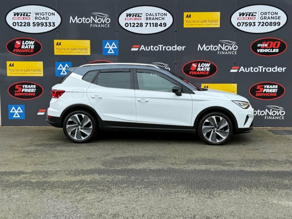 Seat Arona 1L Fr Sport SG73ZSV White #5