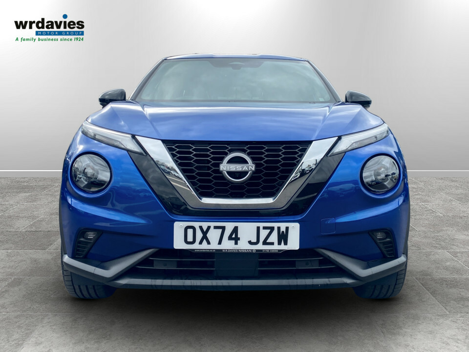 Nissan Juke 1.0 Dig-t Tekna OX74JZW Blue #2