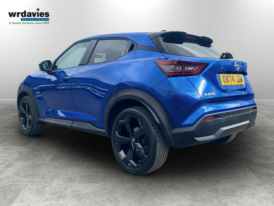 Nissan Juke 1.0 Dig-t Tekna OX74JZW Blue #5