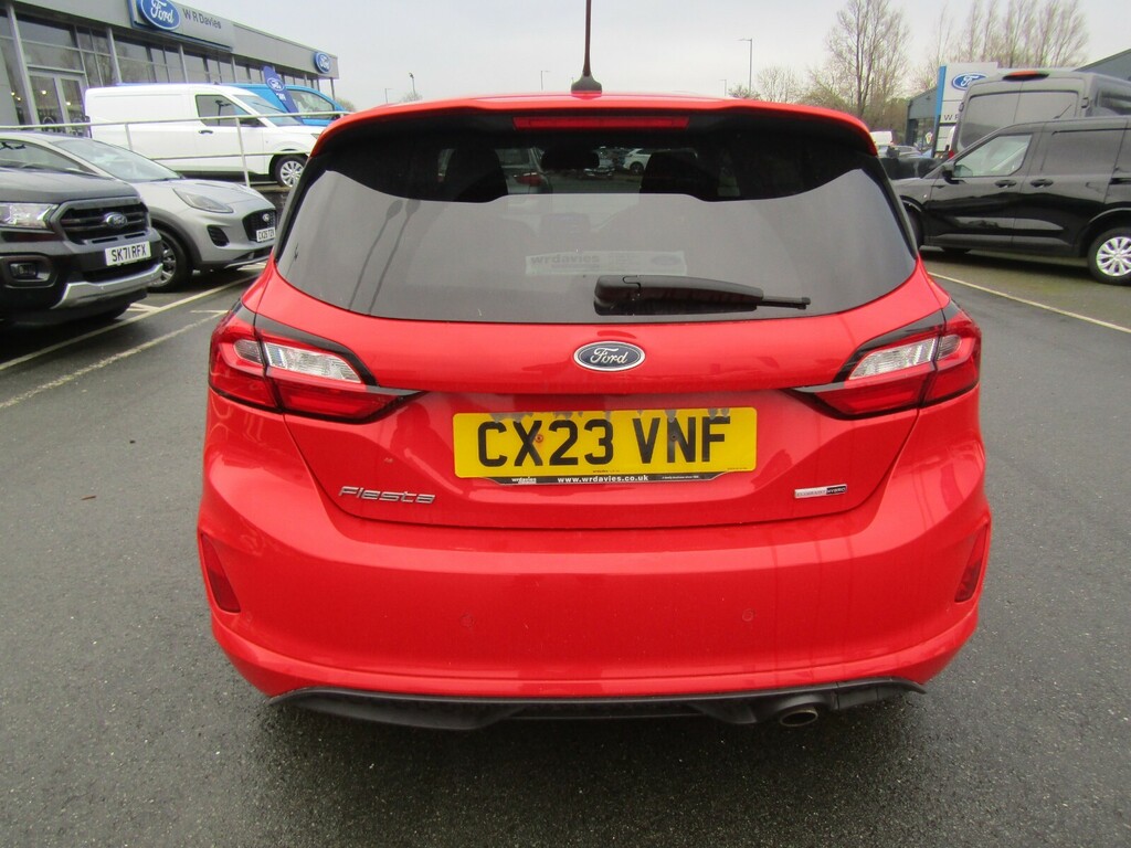 Ford Fiesta 1.0T Ecoboost Hybrid Mhev 125 St-line - 1 Owne CX23VNF Red #4
