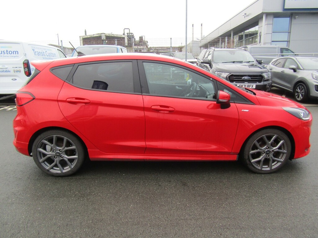 Ford Fiesta 1.0T Ecoboost Hybrid Mhev 125 St-line - 1 Owne CX23VNF Red #2
