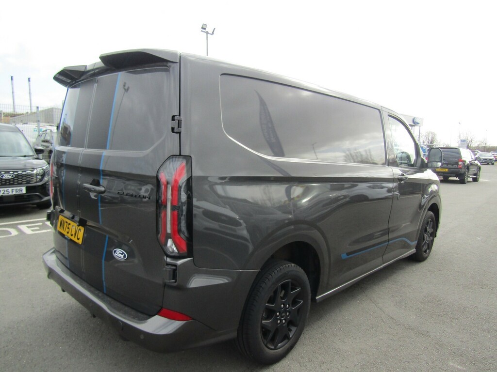 Ford Transit Custom 2.0D Ecoblue 170Ps H1 Van Sport WN75CVC Grey #3
