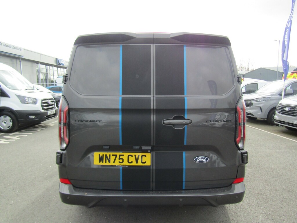 Ford Transit Custom 2.0D Ecoblue 170Ps H1 Van Sport WN75CVC Grey #4