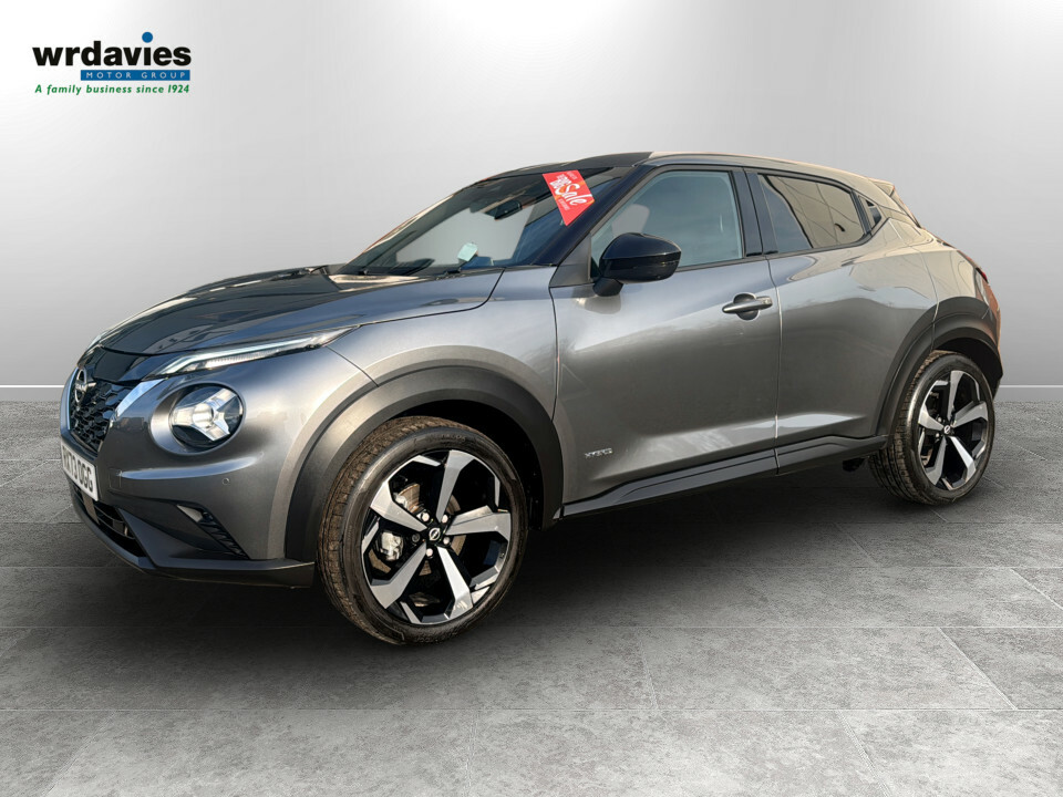 Nissan Juke 1.6 Hybrid Tekna RX73OGG Grey #3