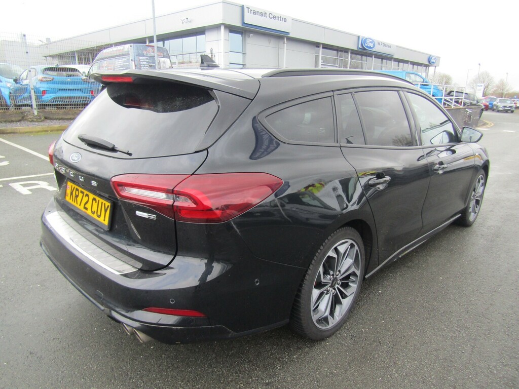 Ford Focus 1.0T Ecoboost Hybrid Mhev 155 St-line Vign Aut KR72CUY Black #3
