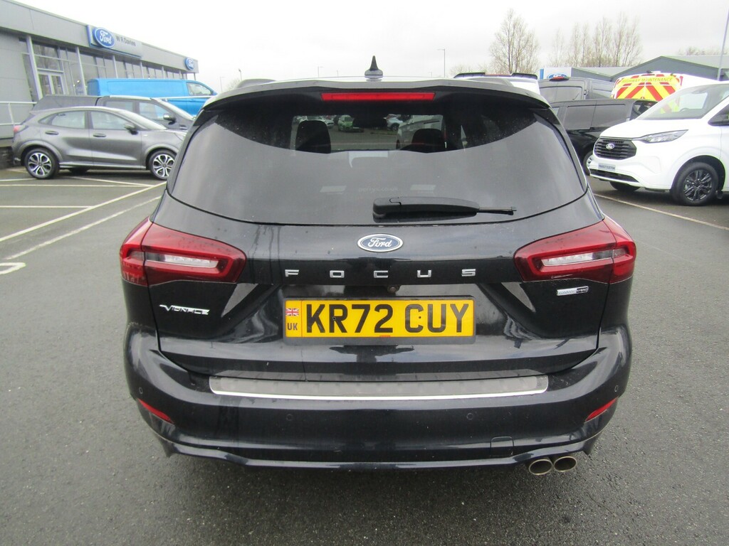 Ford Focus 1.0T Ecoboost Hybrid Mhev 155 St-line Vign Aut KR72CUY Black #4