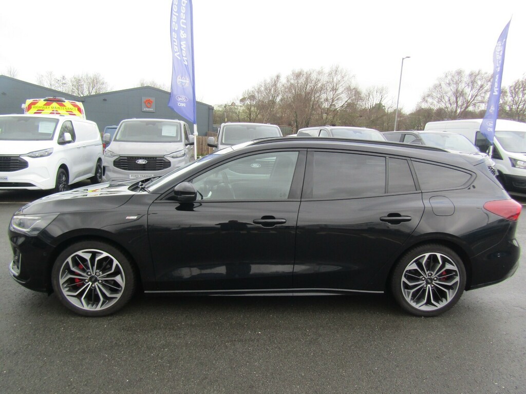 Ford Focus 1.0T Ecoboost Hybrid Mhev 155 St-line Vign Aut KR72CUY Black #6