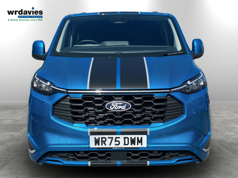 Ford Transit Custom 2.5 Phev 232Ps H1 Double Cab Van Sport WR75DWM Blue #2