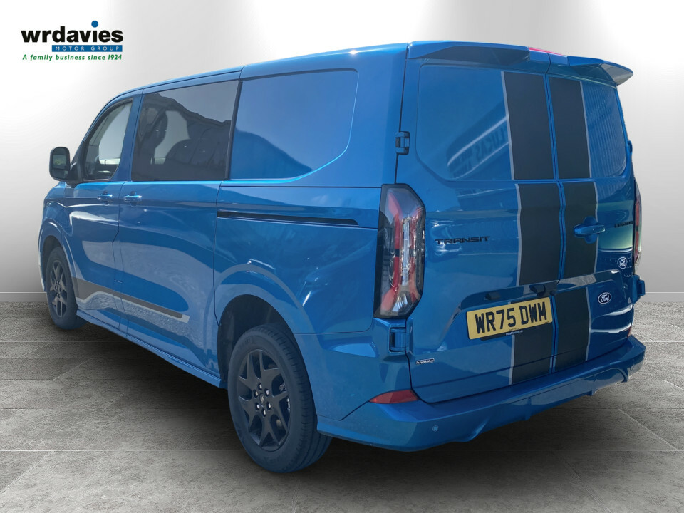 Ford Transit Custom 2.5 Phev 232Ps H1 Double Cab Van Sport WR75DWM Blue #6