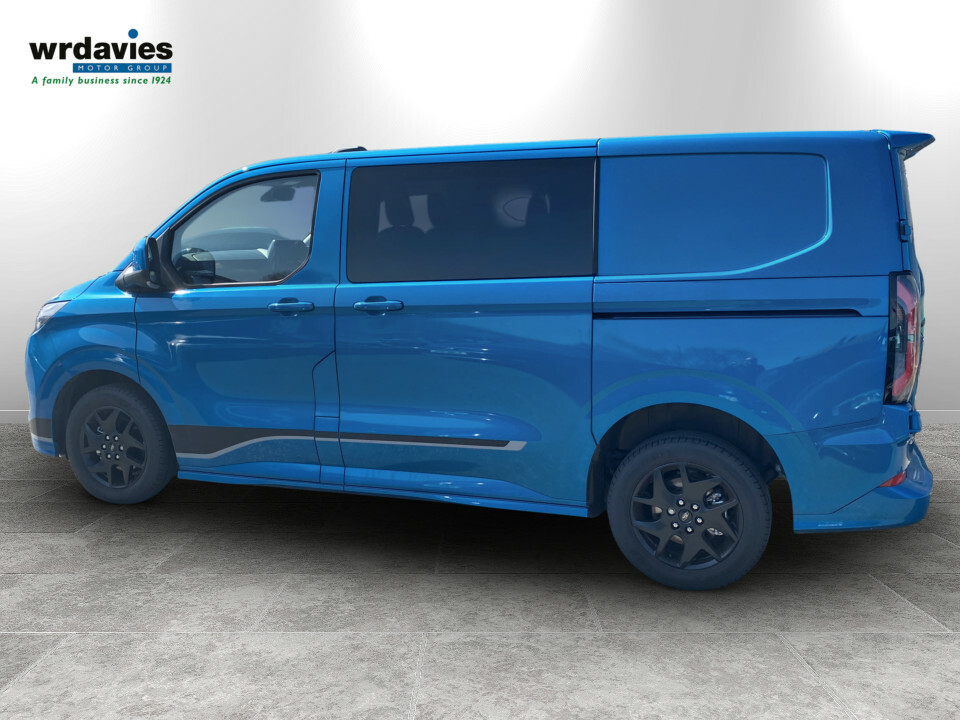 Ford Transit Custom 2.5 Phev 232Ps H1 Double Cab Van Sport WR75DWM Blue #5