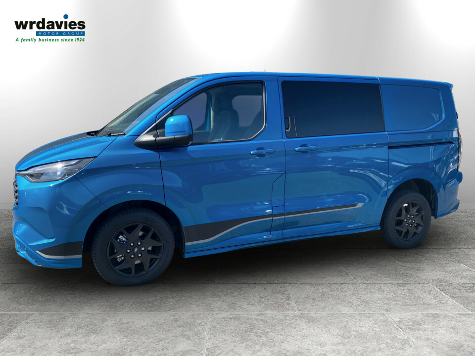 Ford Transit Custom 2.5 Phev 232Ps H1 Double Cab Van Sport WR75DWM Blue #4