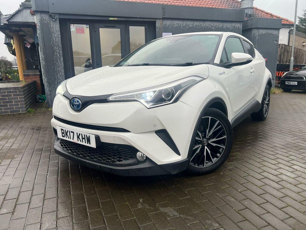 Toyota C-Hr 1.8 Vvt-h Excel Cvt Euro 6 Ss White
