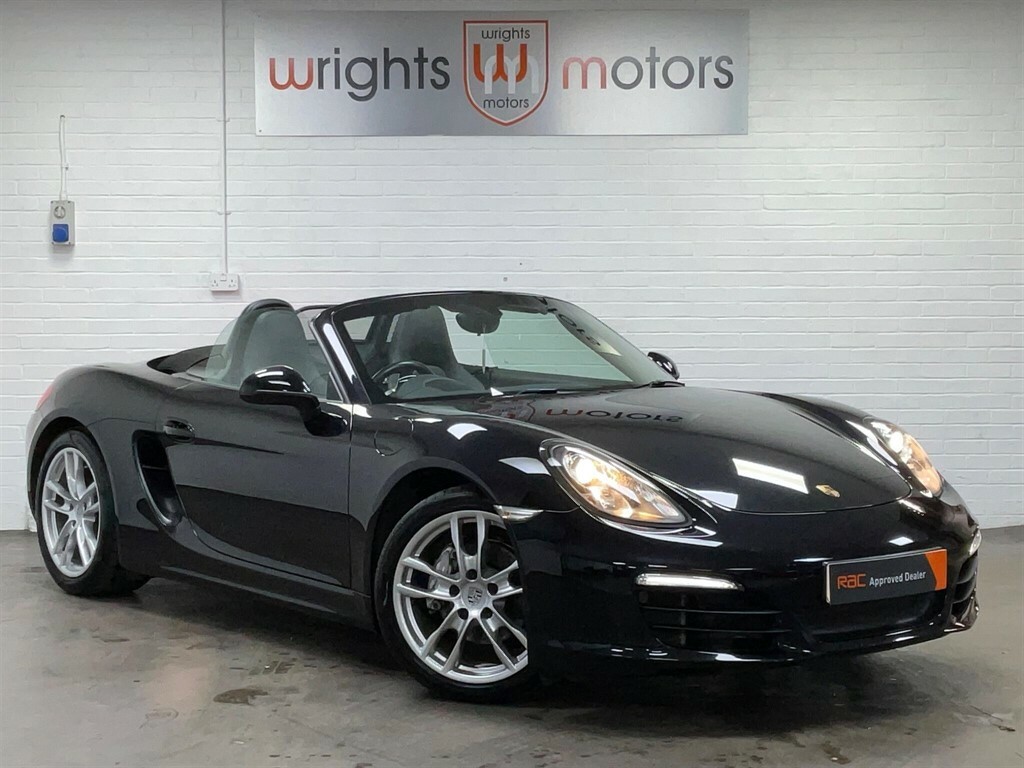 Porsche Boxster 2.7 981 Pdk Euro 6 Ss Black