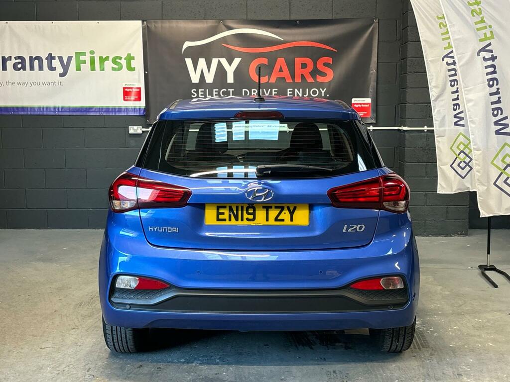 Hyundai I20 1.2 Se Launch Edition Euro 6 Ss EN19TZY Blue #5
