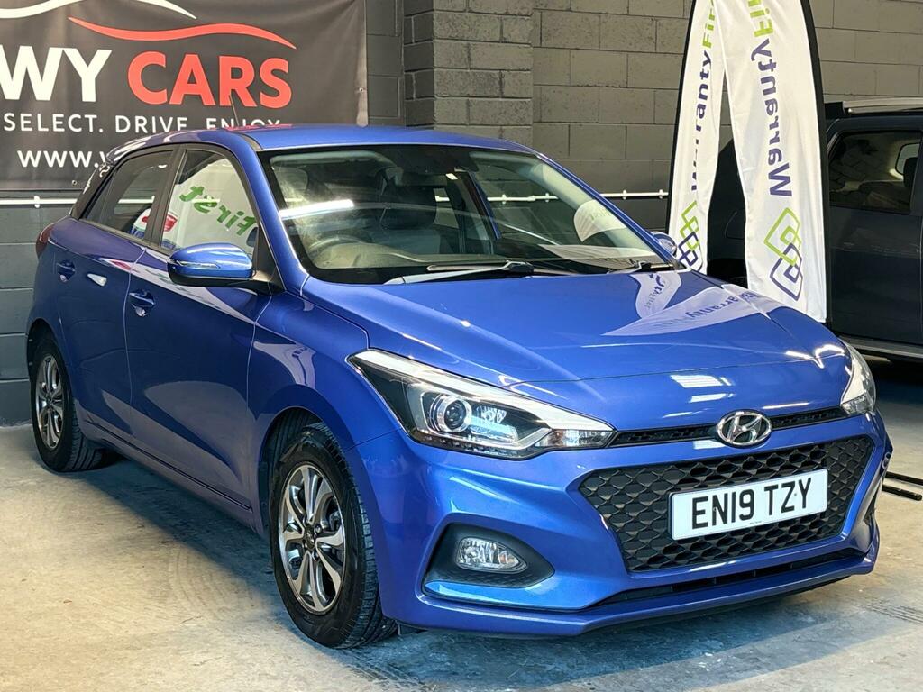 Hyundai I20 1.2 Se Launch Edition Euro 6 Ss EN19TZY Blue #4