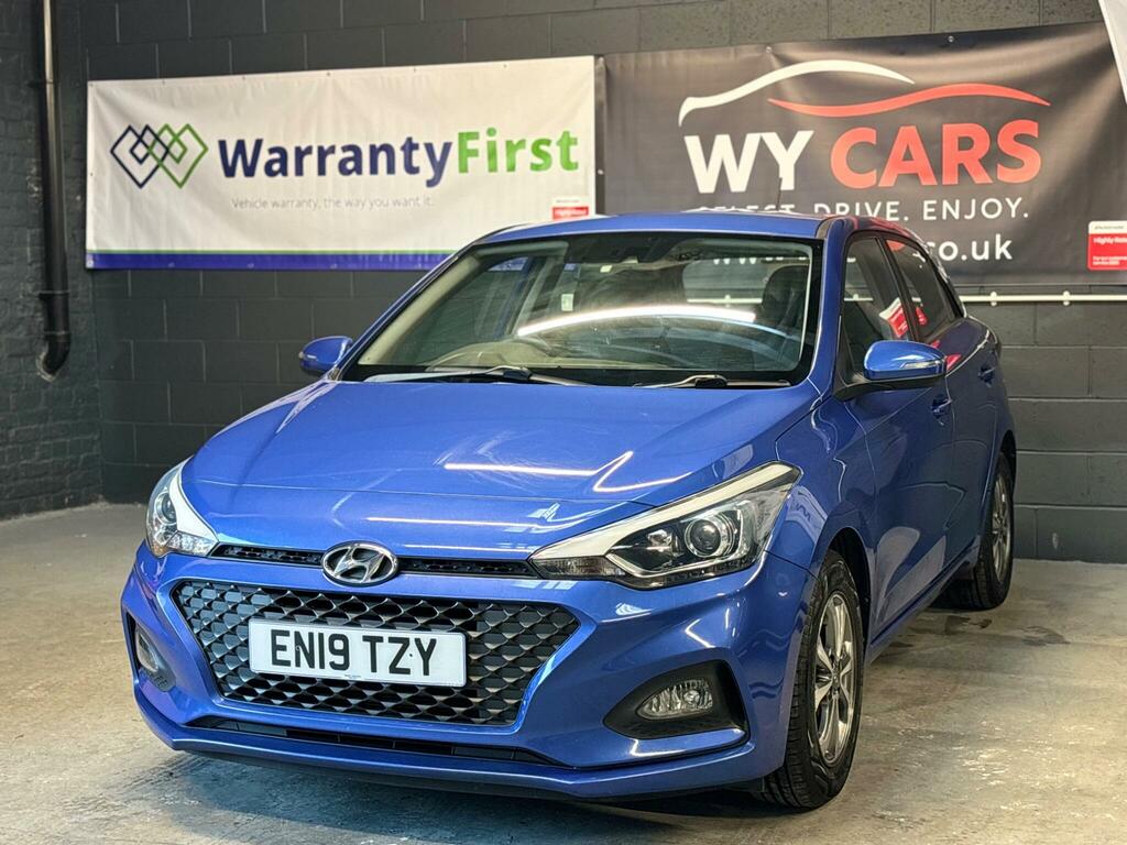 Hyundai I20 1.2 Se Launch Edition Euro 6 Ss EN19TZY Blue #3