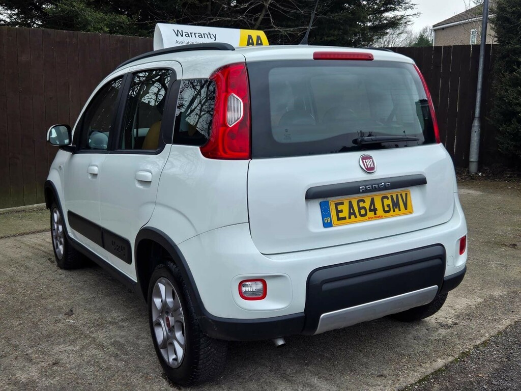 Fiat Panda 0.9 Twinair 4X4 Euro 6 Ss EA64GMV White #4