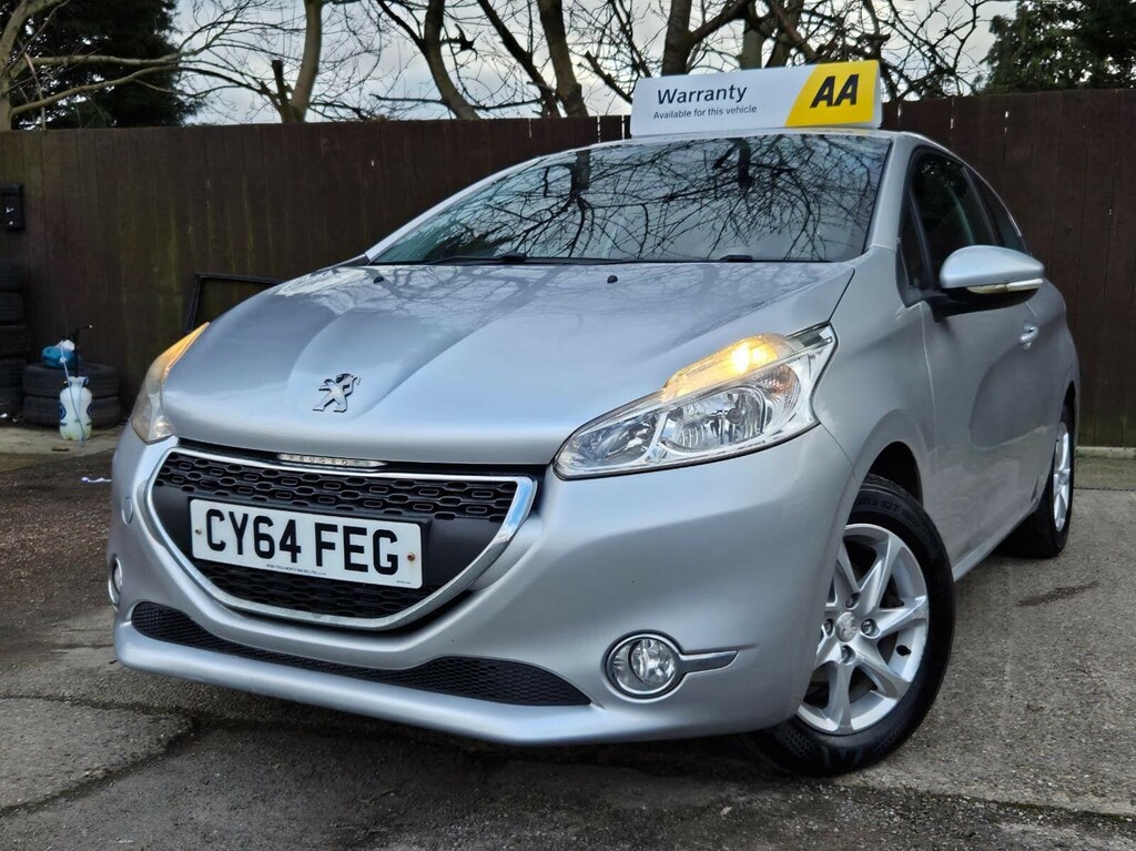 Peugeot 208 1.2 Vti Puretech Active Euro 5 CY64FEG Silver #3