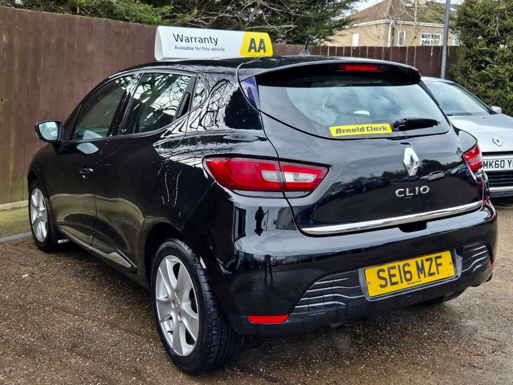 Renault Clio 1.2 16V Dynamique Nav Euro 6 SE16MZF Black #4