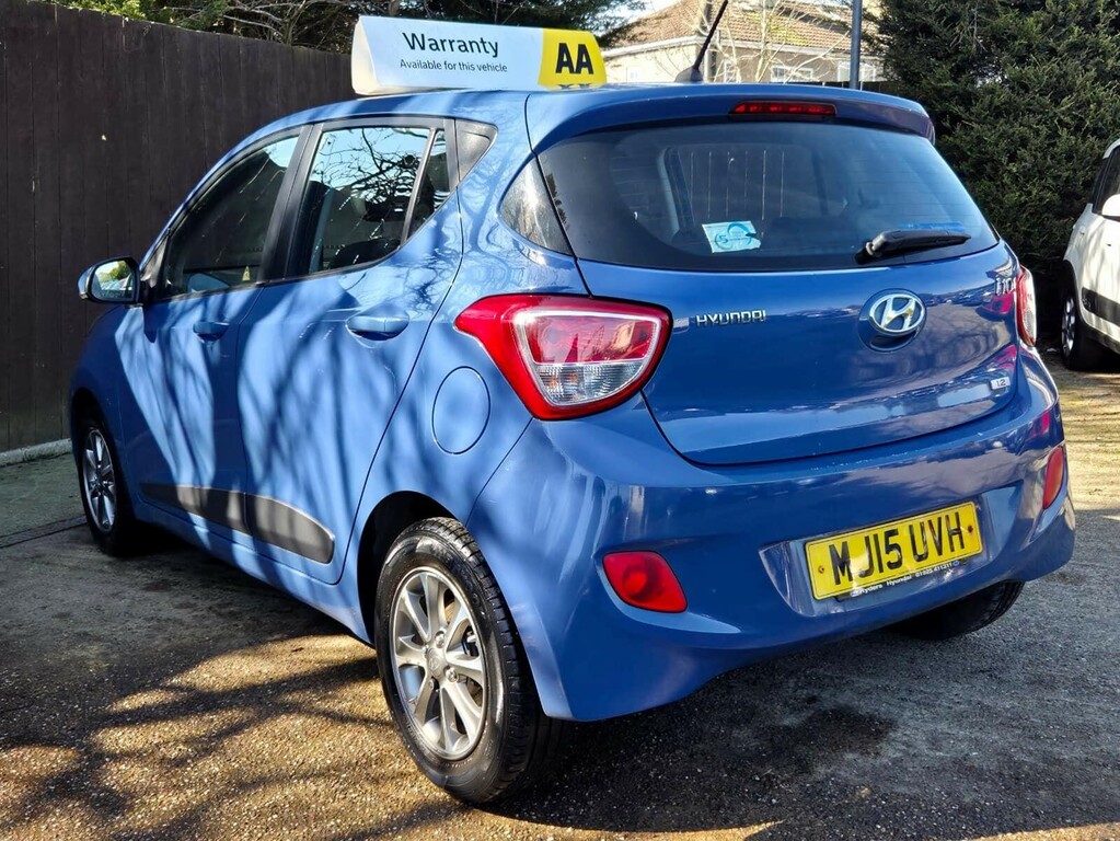 Hyundai I10 1.2 Premium Euro 5 MJ15UVH Blue #4