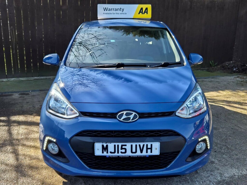 Hyundai I10 1.2 Premium Euro 5 MJ15UVH Blue #2