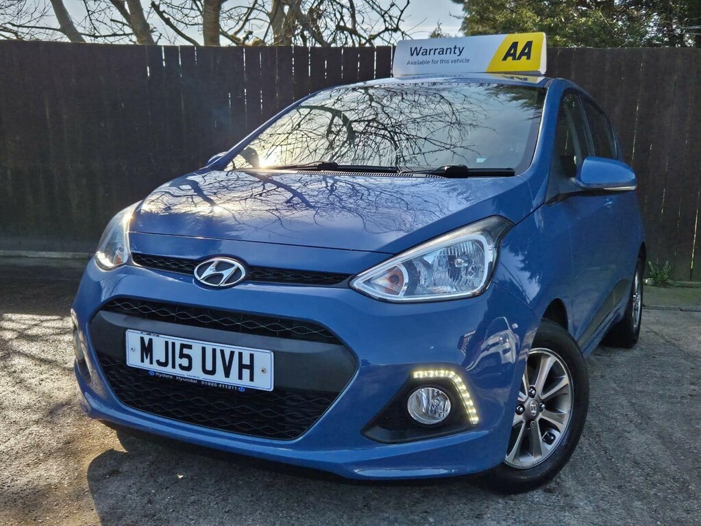 Hyundai I10 1.2 Premium Euro 5 MJ15UVH Blue #3