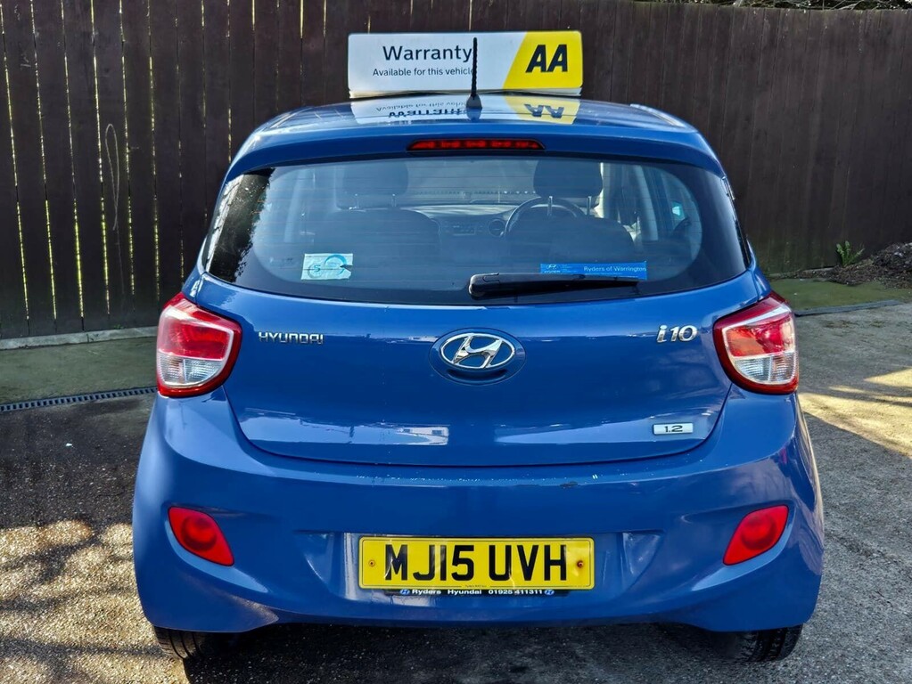 Hyundai I10 1.2 Premium Euro 5 MJ15UVH Blue #6