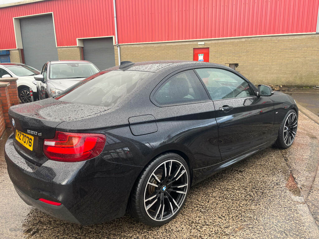 BMW 2 Series 220D M Sport KRZ7076 Black #4