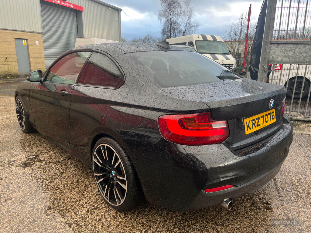 BMW 2 Series 220D M Sport KRZ7076 Black #5