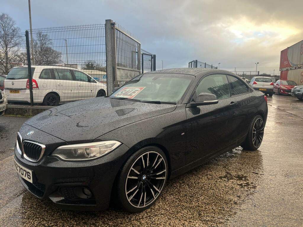 BMW 2 Series 220D M Sport KRZ7076 Black #3
