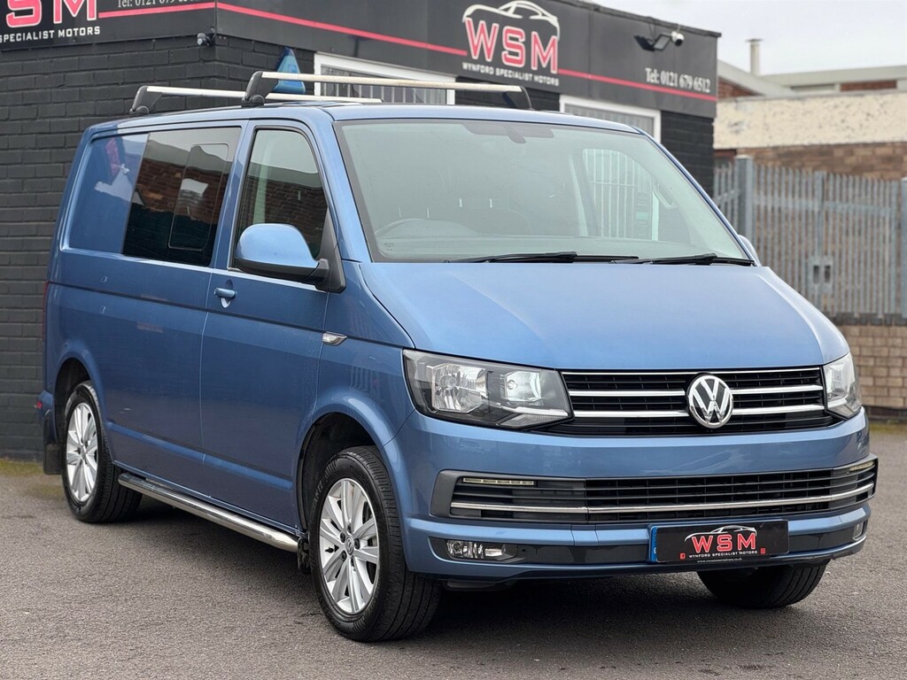 Volkswagen Transporter 2.0 Tdi T32 Bluemotion Tech Highline Kombi Dsg Fwd Blue