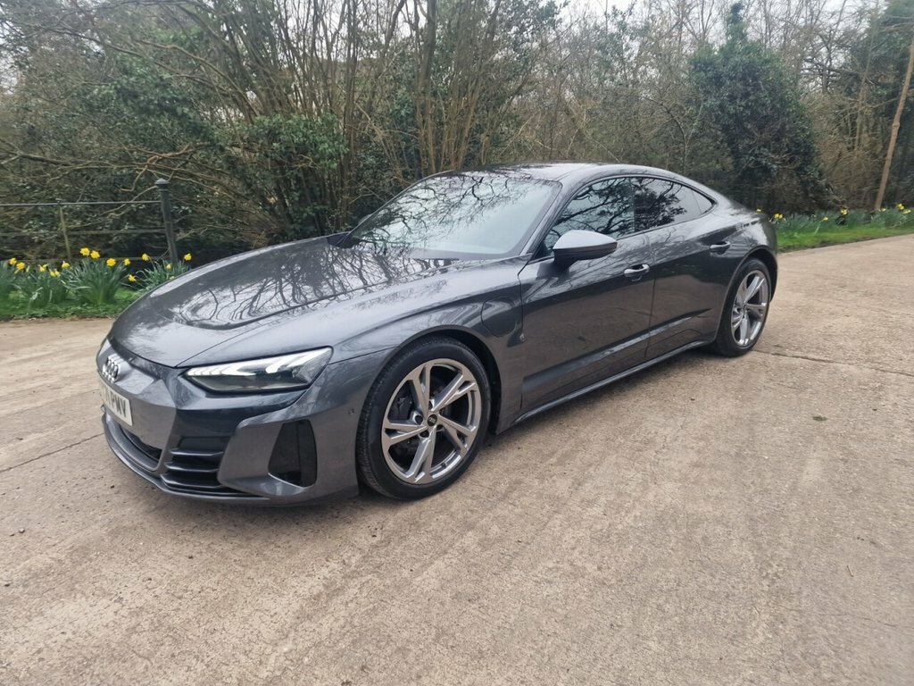 Audi E Tron GT Saloon YY71PMV Grey #6