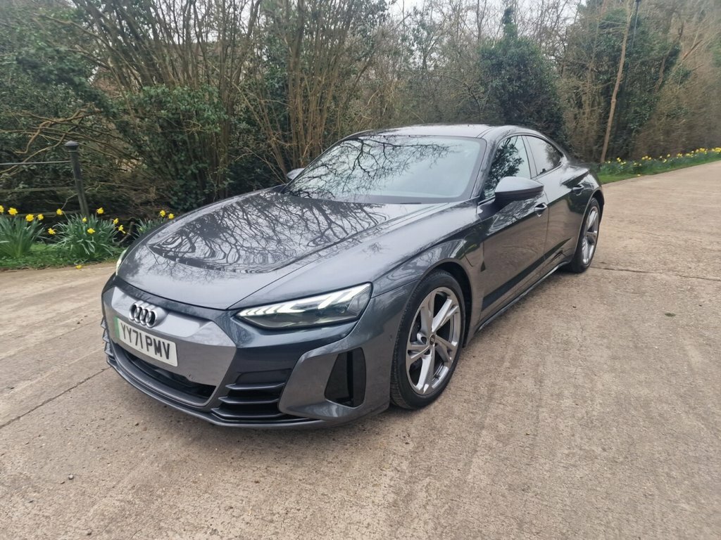 Audi E Tron GT Saloon YY71PMV Grey #5