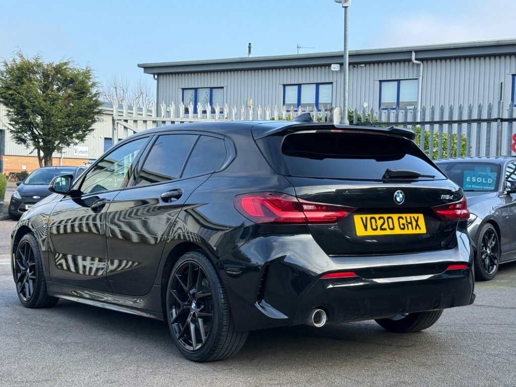 BMW 1 Series 116D M Sport VO20GHX Black #3
