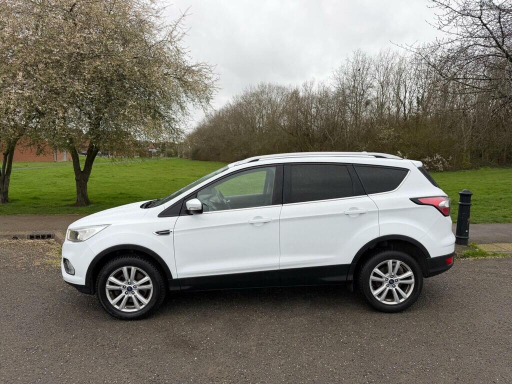 Ford Kuga 2.0 Tdci Ecoblue Zetec Awd Euro 6 Ss YN68BXE White #4