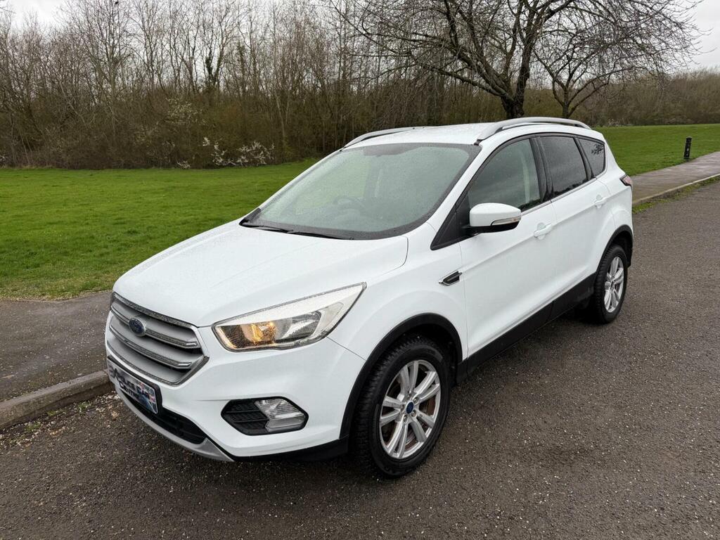 Ford Kuga 2.0 Tdci Ecoblue Zetec Awd Euro 6 Ss YN68BXE White #3