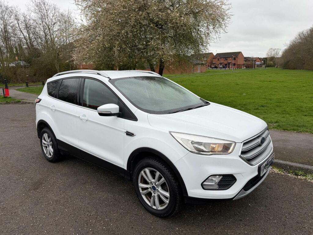 Ford Kuga 2.0 Tdci Ecoblue Zetec Awd Euro 6 Ss YN68BXE White #6